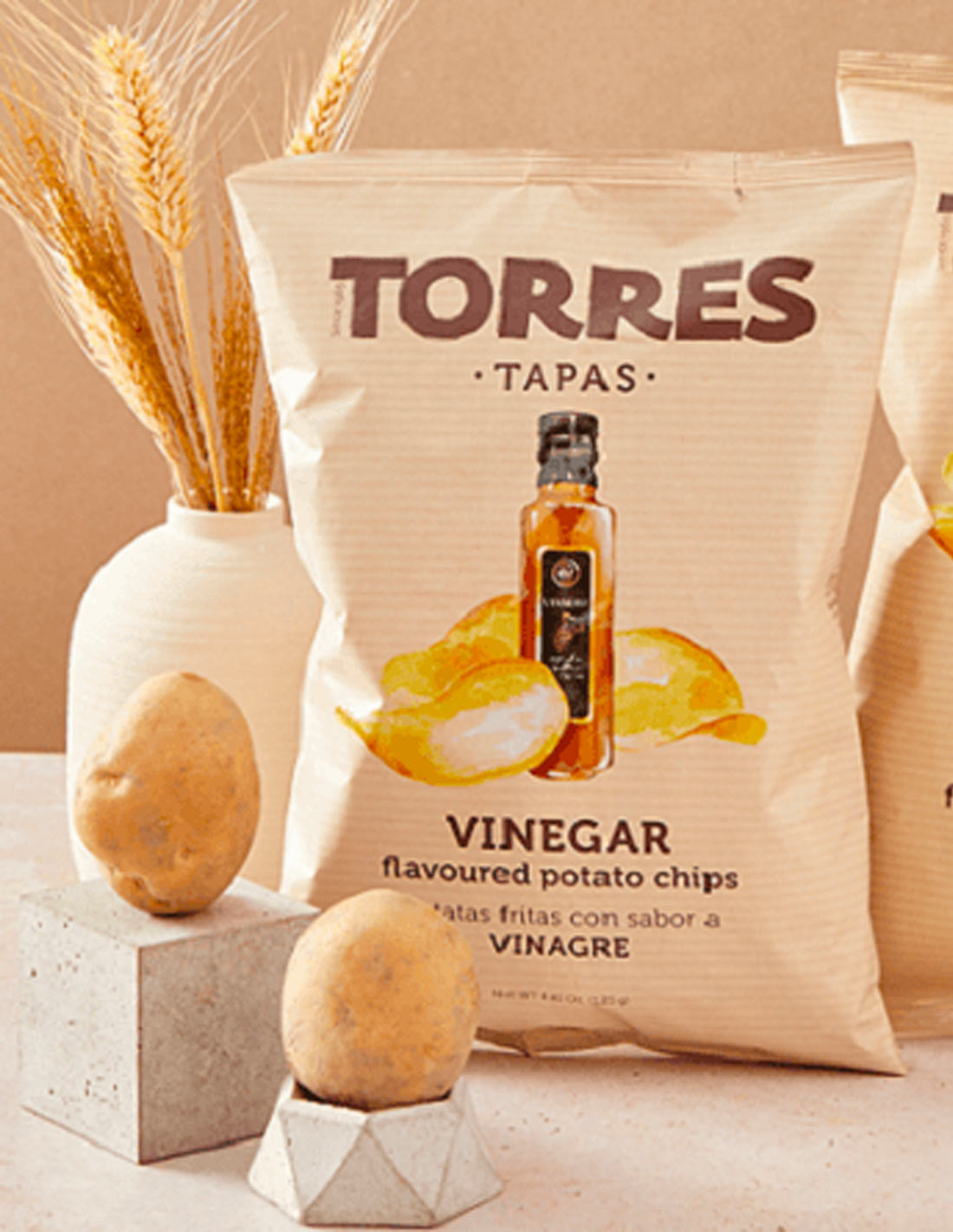 Torres Vinegar Potato Chips 40Gm