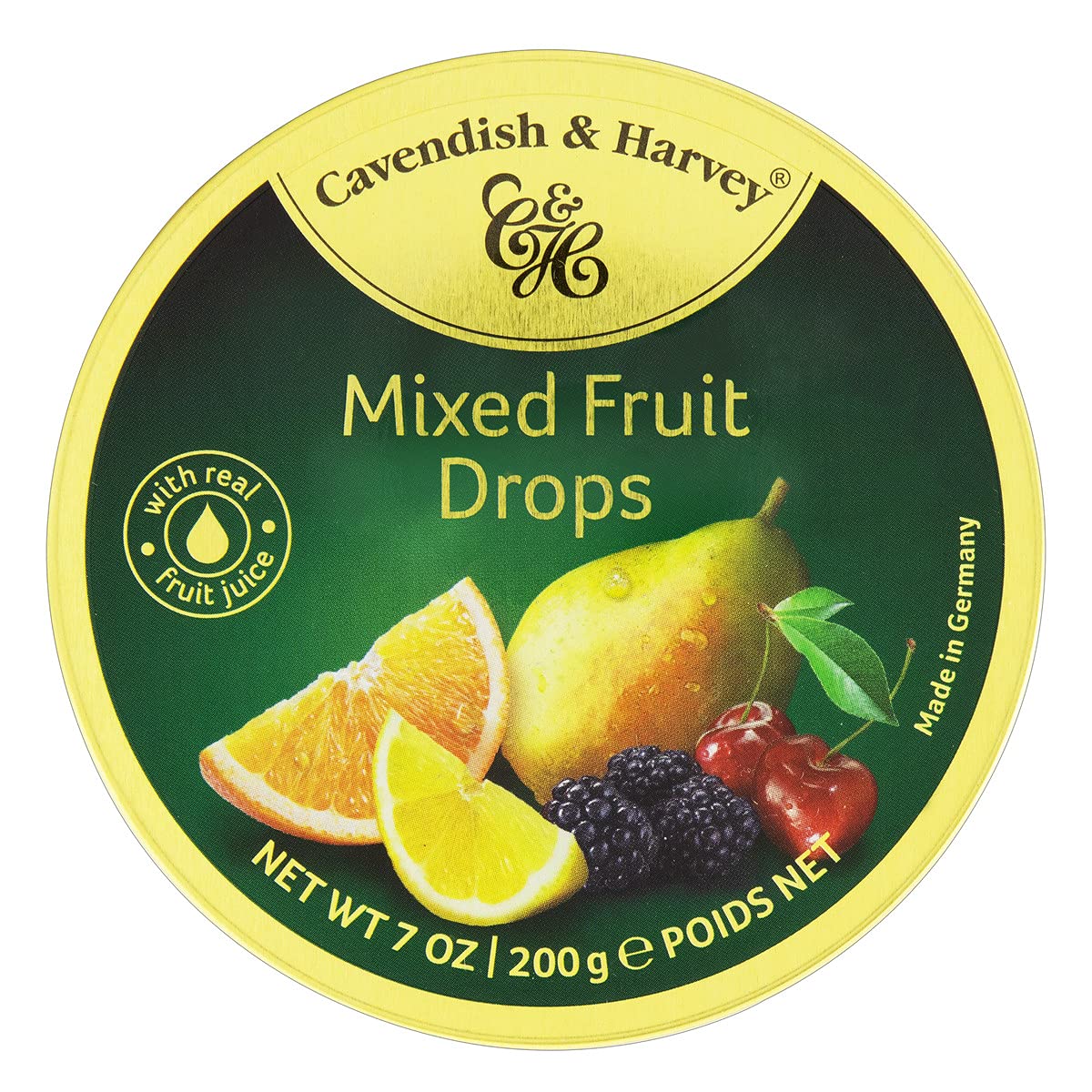 Cavendish Mixed Fruit Drops 200Gm