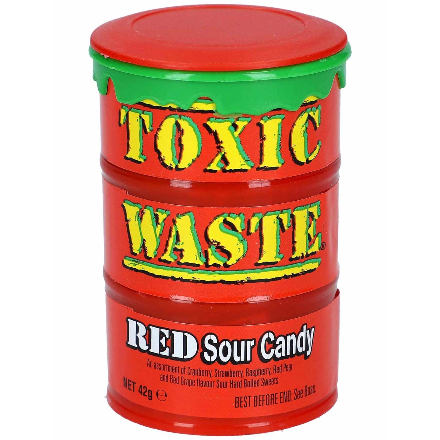 Toxic Waste Red Candy Drum 42Gm