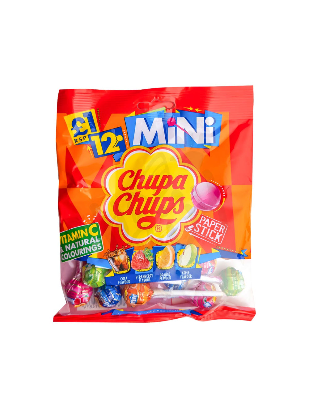 Chupa Lollipops Minis Bag 72Gm