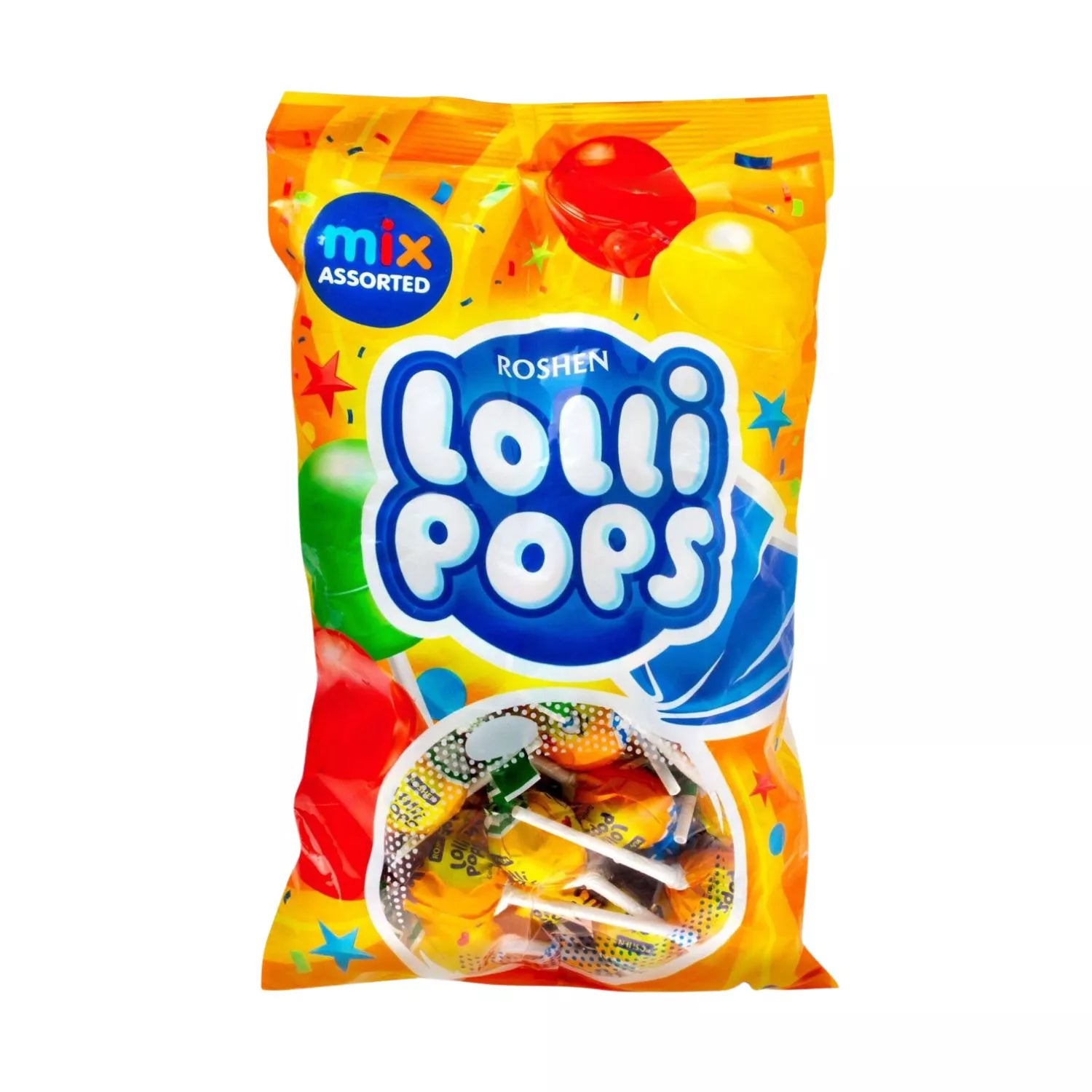 Roshen Yougurt Flav Lollipops 920Gm