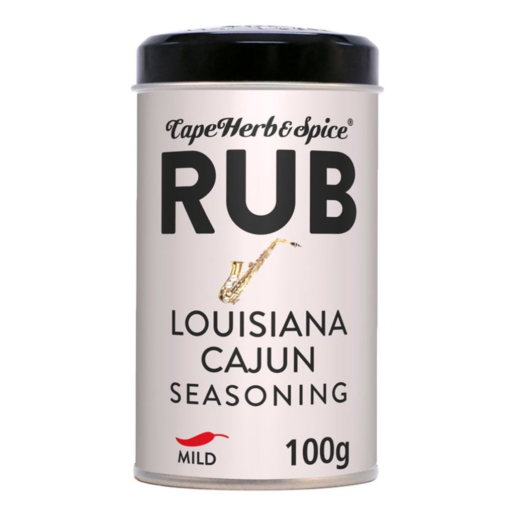 Cape Herb And Spice Cajun Louisiana Cajun Rub 100Gm