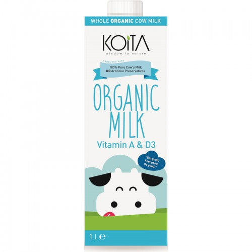 Koita Full Milk Organic Milk 1Ltr