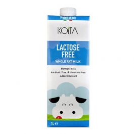Koita Full Fat Lactose Free & Hormone Free Cow Milk 1Ltr