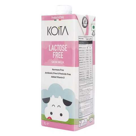 Koita Skimmed Lactose Free & Hormone Free Cow Milk 1Ltr