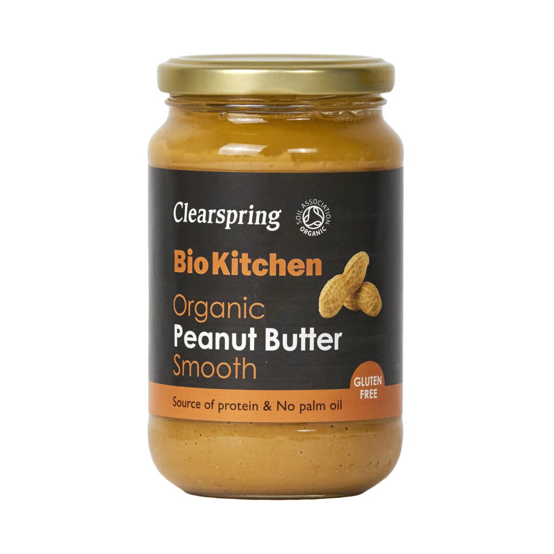 Clear Spring Org Gf Smooth Peanut Butter 350Gm