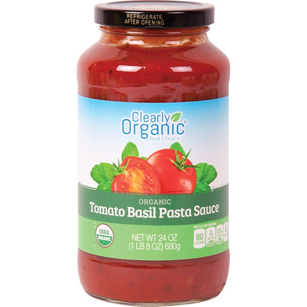 Clearly Organic Tomato & Herb Pasta Sauce 24Oz