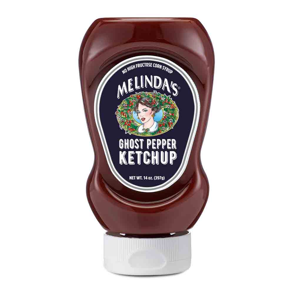 Melindas Ghost Pepper Ketchup 14Oz