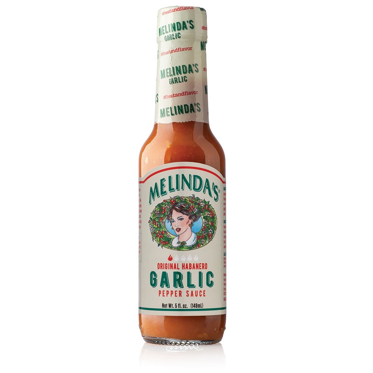 Melindas Garlic Hot Sauce 5Oz