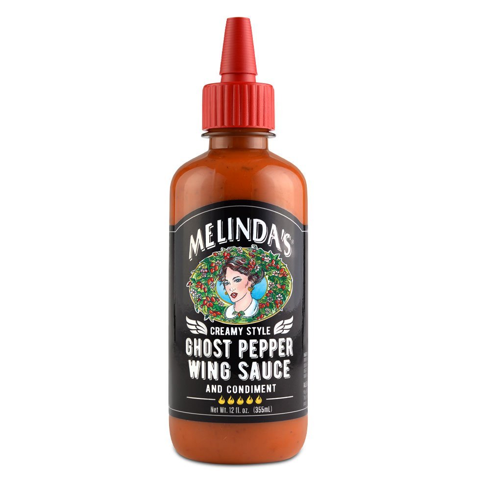 Melindas Ghost Pepper Wing Sauce 12Oz