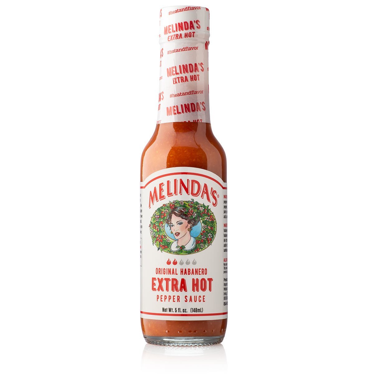 Melindas Extra Hot Sauce 5Oz