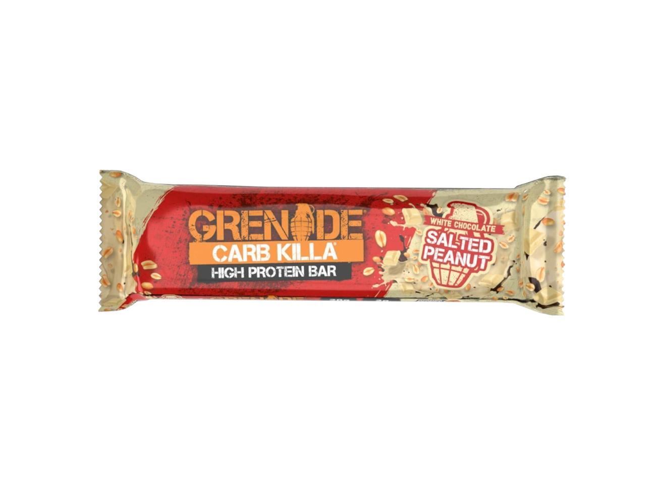 Grenade White Chocolate Salted Peanut Protein Bar 60Gm