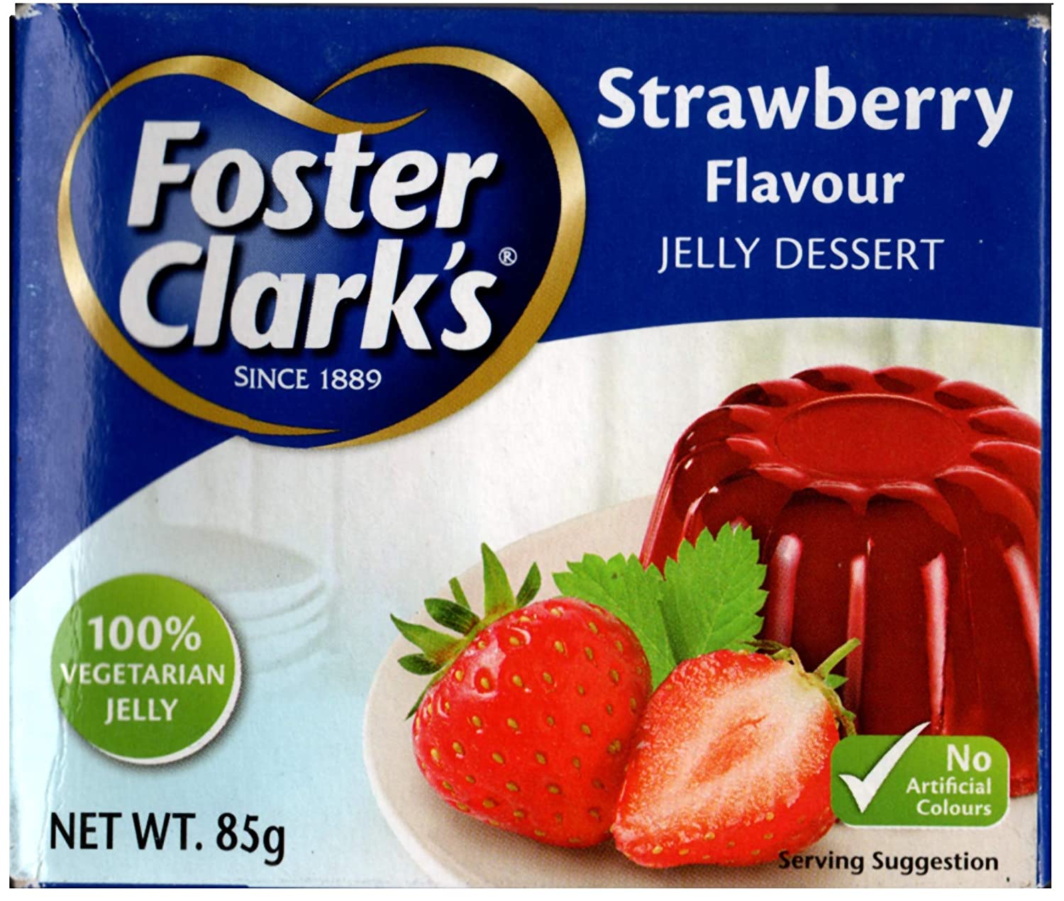 Foster Clark Strawberry Jelly 85Gm