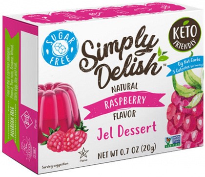 Simply Delish Raspberry Keto Jel 20Gm