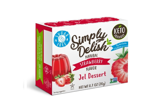Simply Delish Strawberry Keto Jel 20Gm