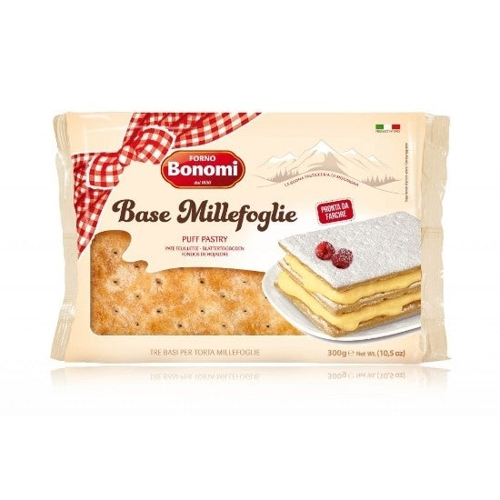 Bonomi Sugar Topped Layers Ruff Pastry 300Gm