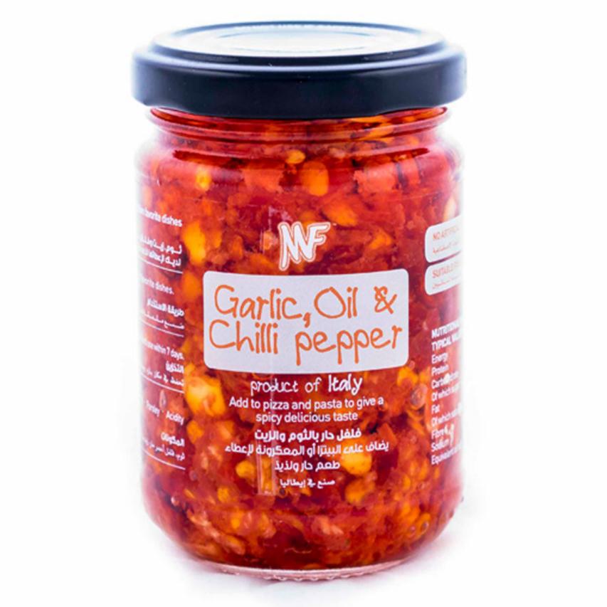 Mf Garlic Oil & Chili Pepper 140Gm