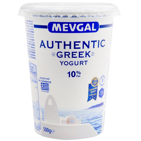 Mevgal Greek 10% Fat Yogurt 500Gm
