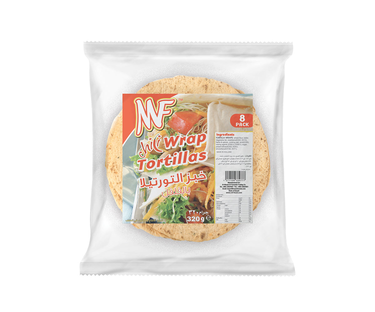 Mf Chili Tortilla Wraps 320G