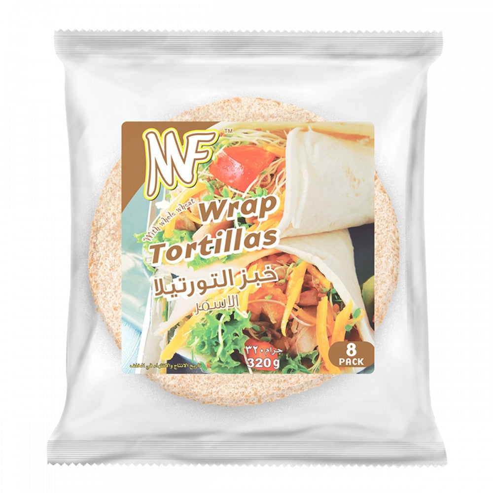 Mf Whole Wheat Tortilla Wraps 320Gm