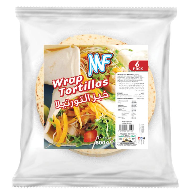 Mf Tortilla Wraps 600Gm