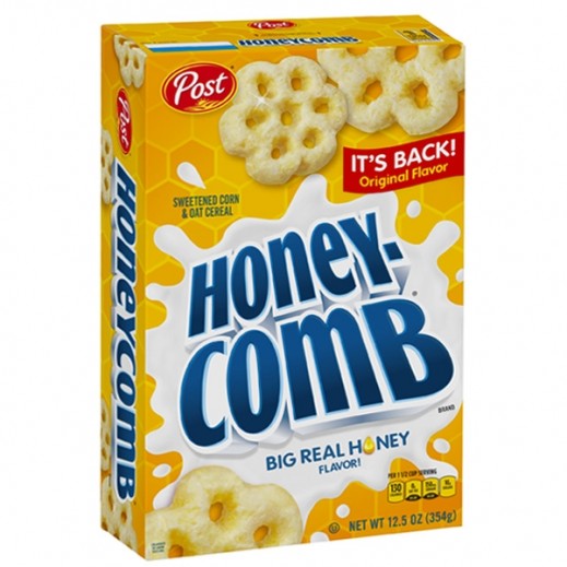 Post Honey Comb Honey Flavour Cereal 354Gm