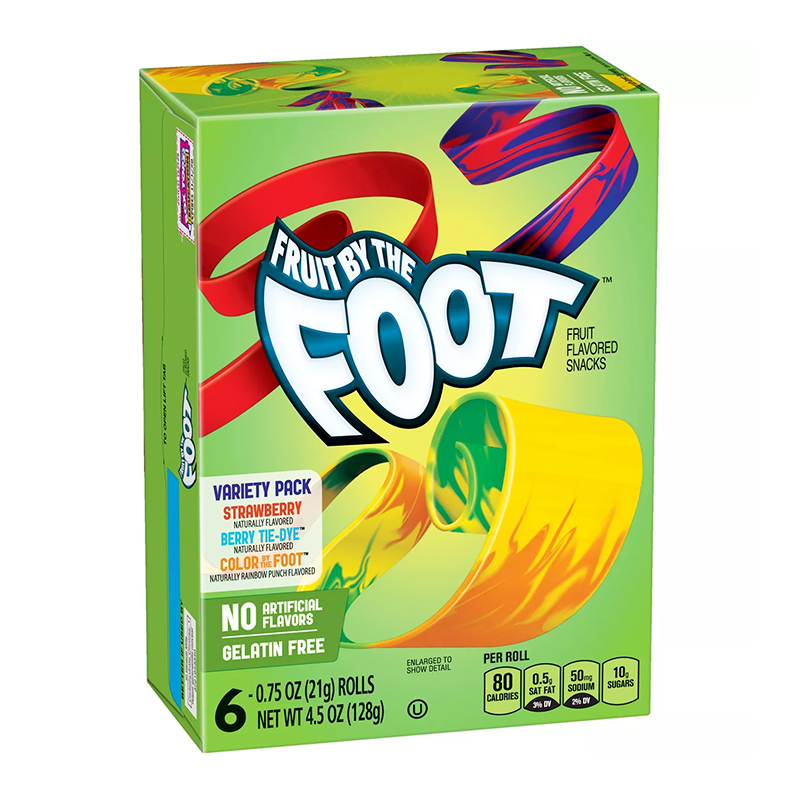 Fruit By The Foot Variety Candy 128Gm