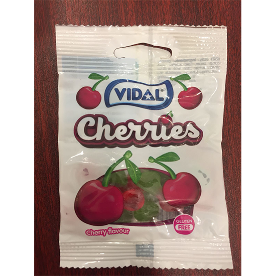 Vidal Cherries Candy 20Gm