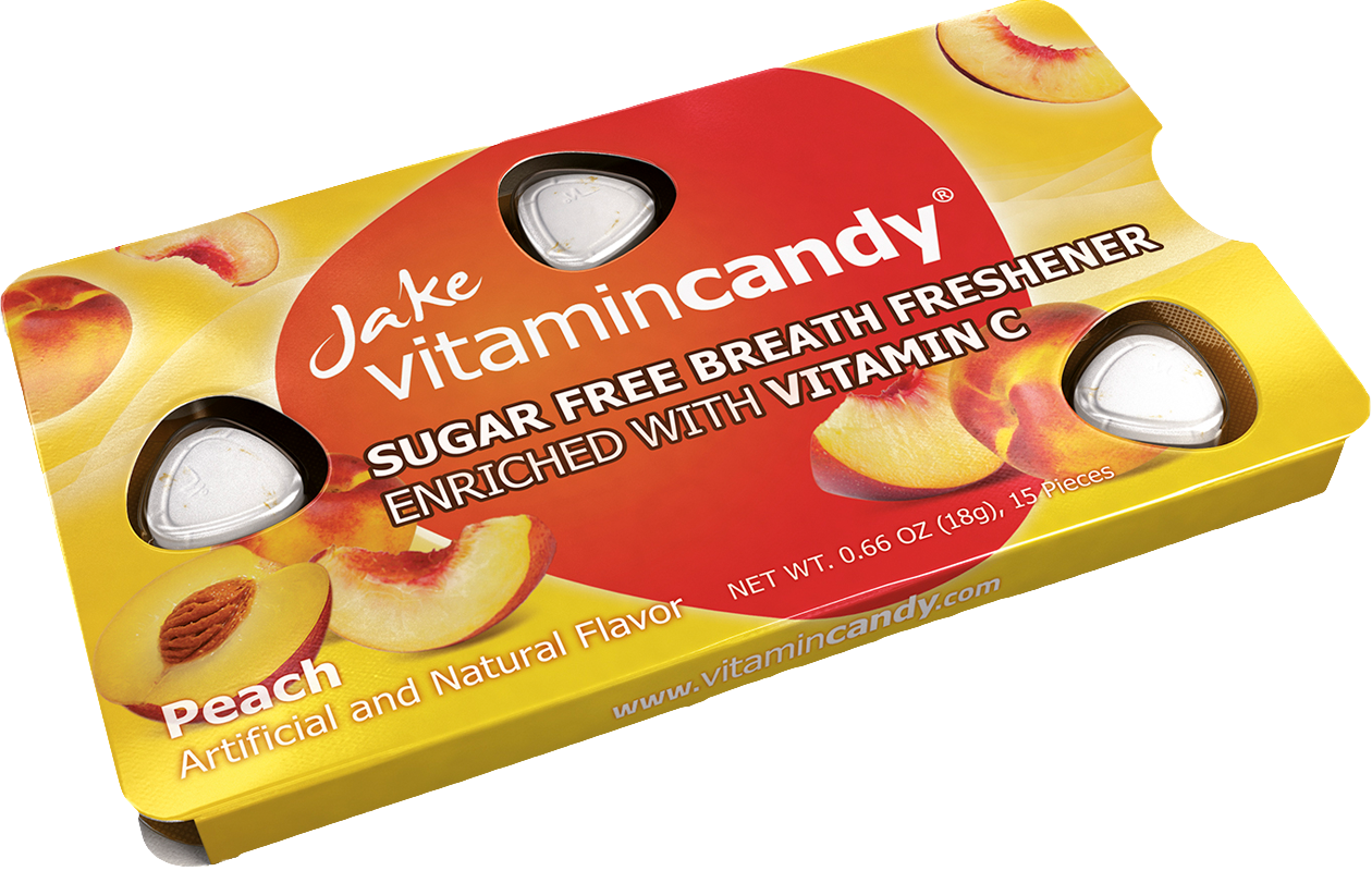 Jake Peach Vitamin Candy 18Gm