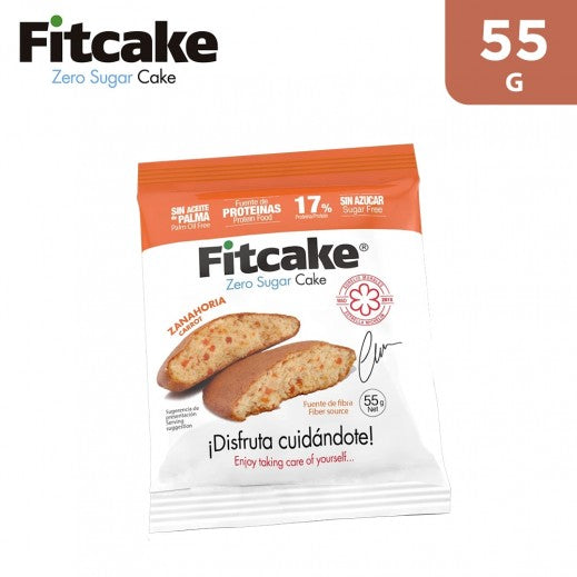 Fitcake Zero Sugar Carrot Cake 55Gm