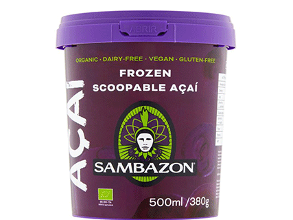Sambazon Organic Scoopable Acai 500Gm