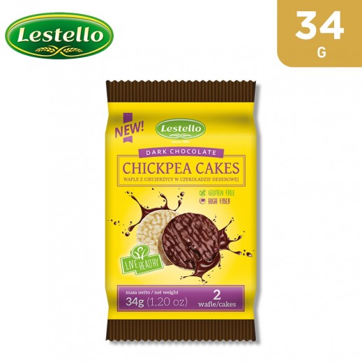 Lestello Dark Chololate Chickpeas Cake 34Gm