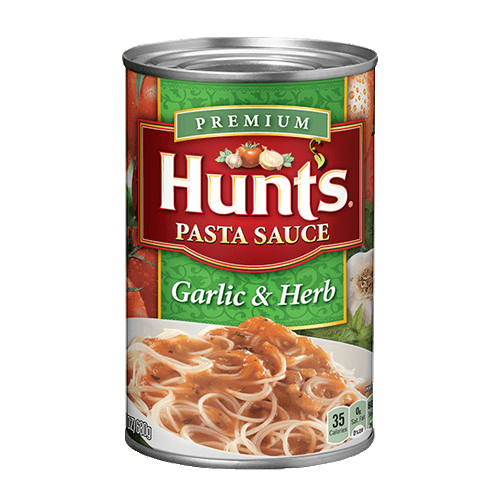 Hunts Garlic & Onion Pasta Sauce 14Oz