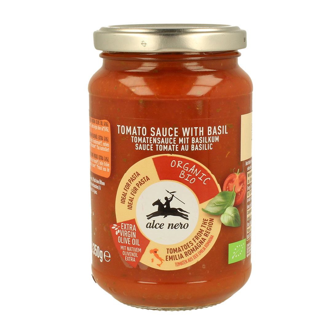 Alce Nero Basil Organic Tomato Sauce 350Gm