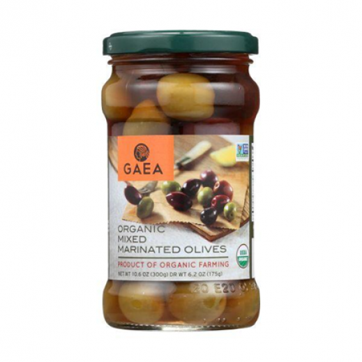 Gaea Mixed Marinated Organic Olives 300Gm