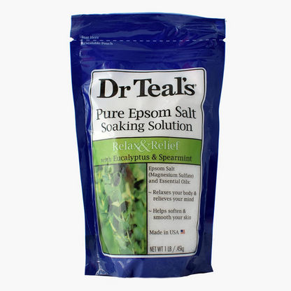 Dr. Teal's Pure Epsom Salt - Relax & Relief with Eucalyptus & Spearmint